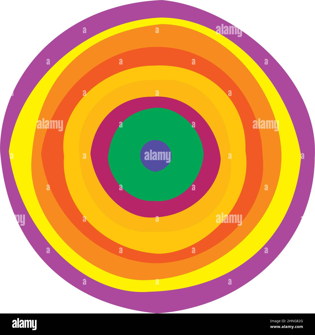 Simple concentric radiating circle graphics hi-res stock photography ...
