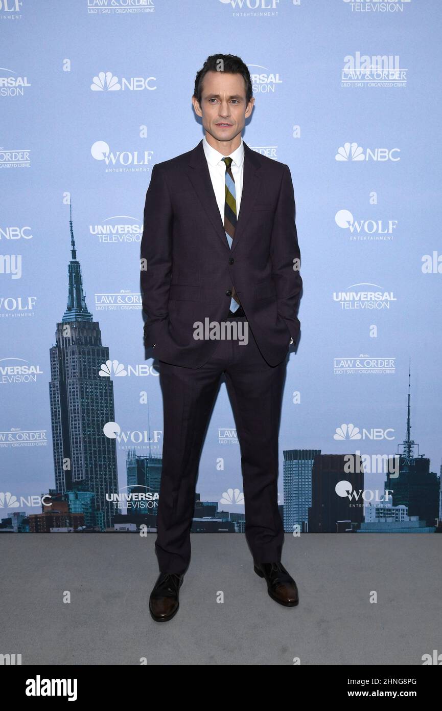 New York, USA. 16th Feb, 2022. Actor Hugh Dancy attends the NBCUniversal  “Law & Order” Press Junket at Studio 525, New York, NY, February 16, 2022.  (Photo by Anthony Behar/Sipa USA) Credit: