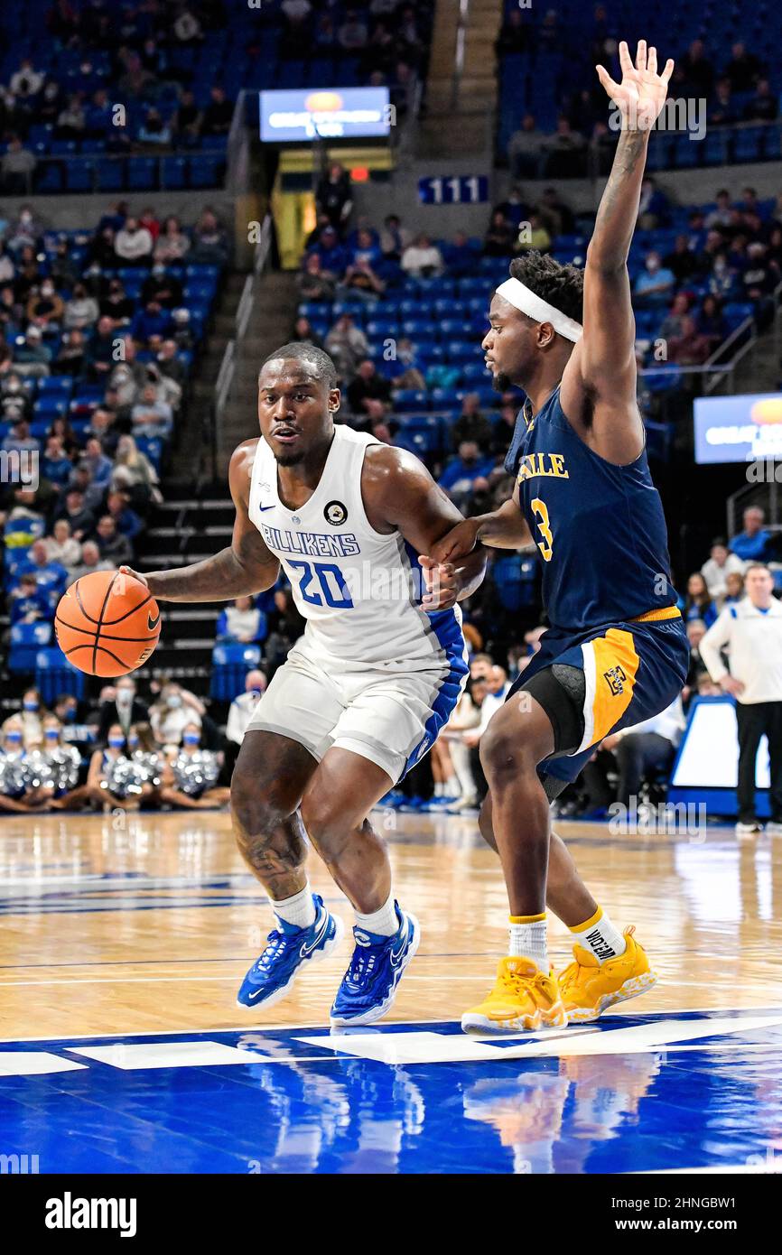 February 16, 2022 Saint Louis Billikens guard Fred Thatch Jr. (20