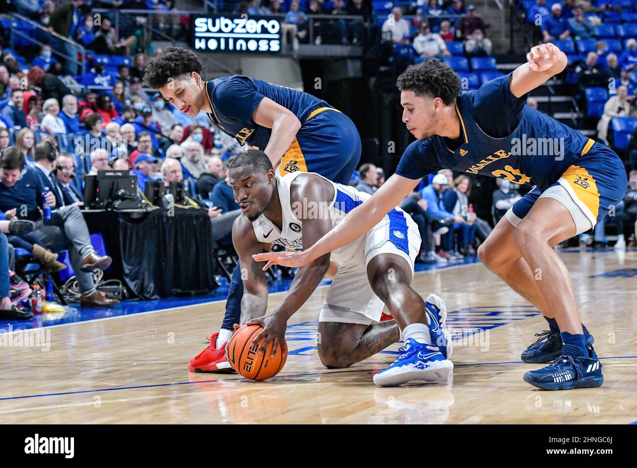 February 16, 2022 Saint Louis Billikens guard Fred Thatch Jr. (20