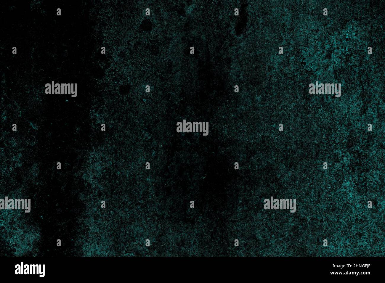 Heavy grunge textured dark cyan color rough concrete wall surface for ...