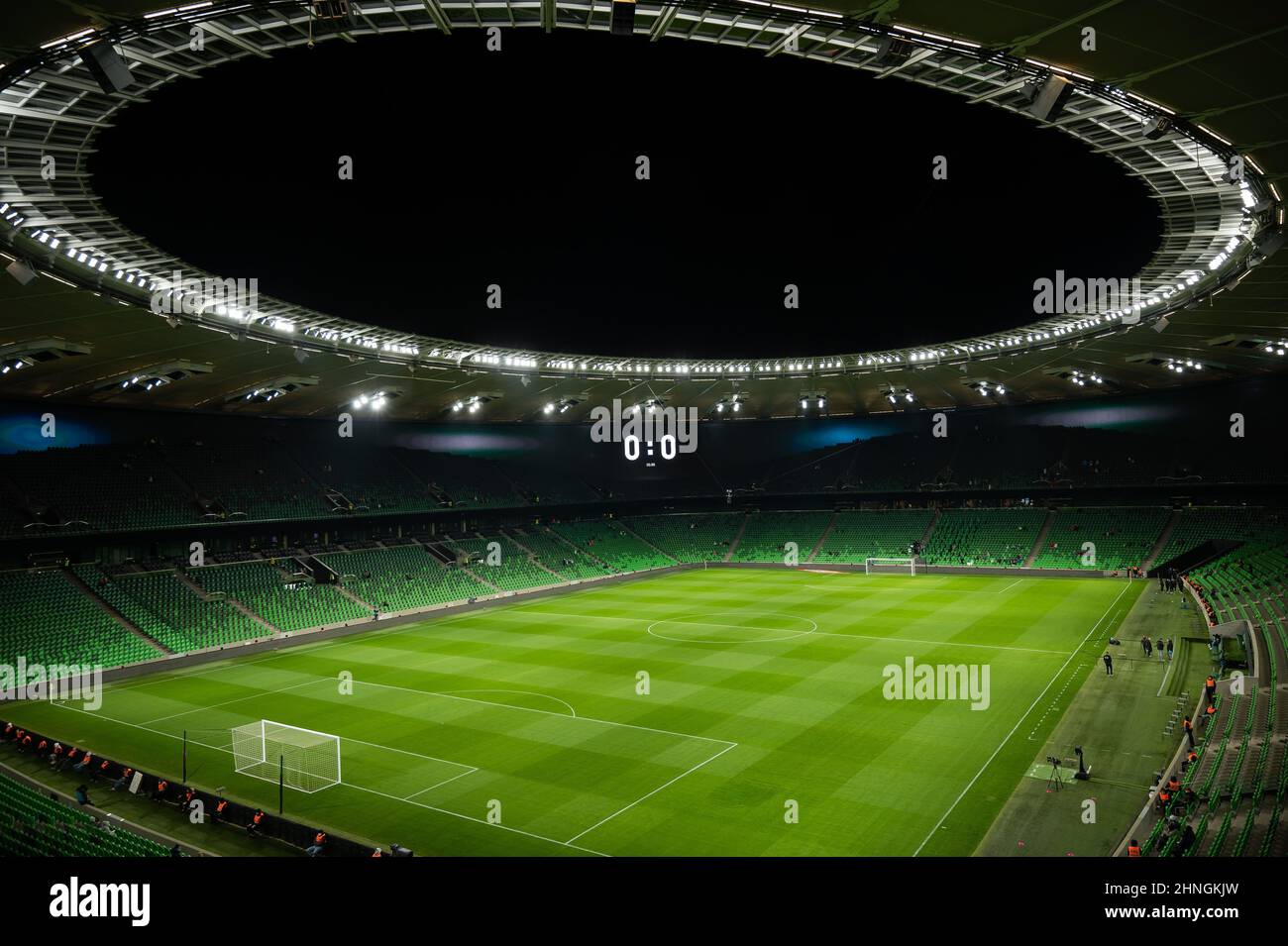 Stadium staircase with canopy hi-res stock photography and images - Alamy