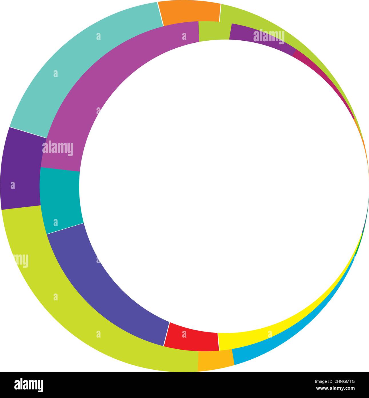 Abstract circle graphic. Geometric circle, ring design element ...
