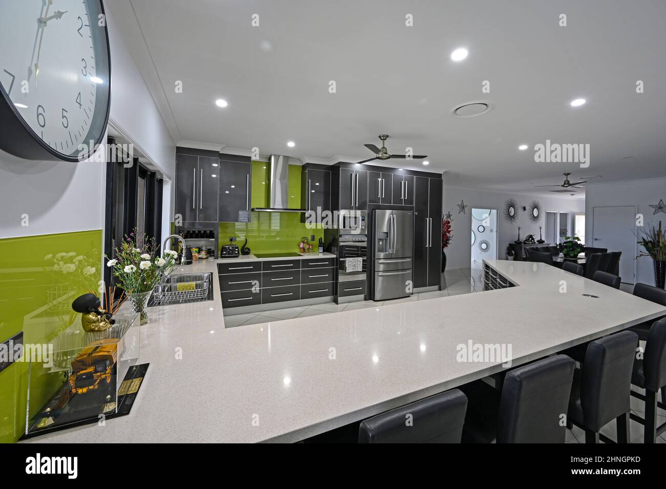 modern luxury kitchen in a house in north Mackay, queensland, australia