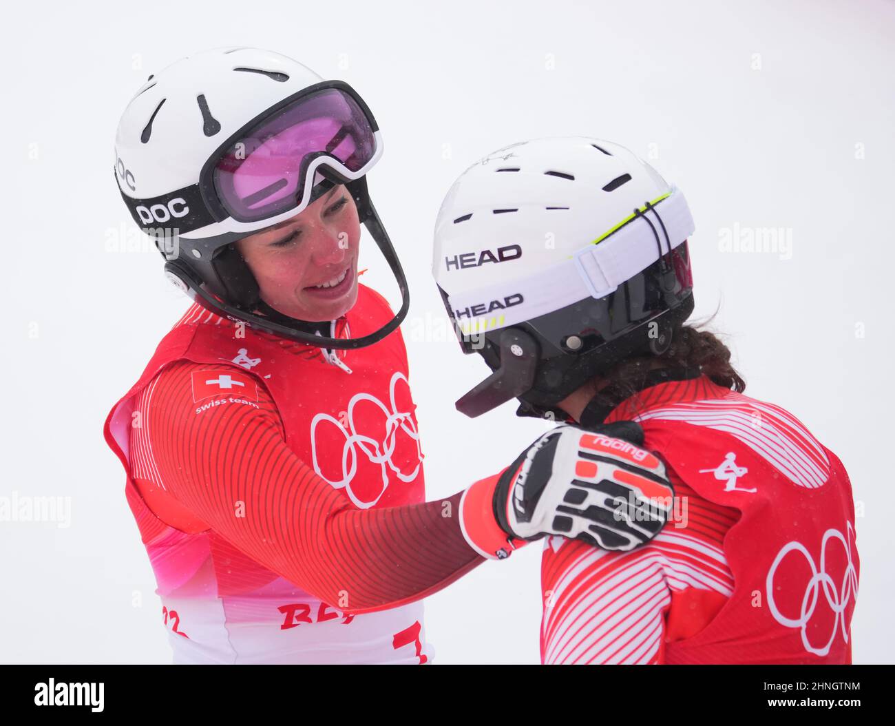 Yanqing, China. 17th Feb, 2022. Olympics, Alpine skiing, combined