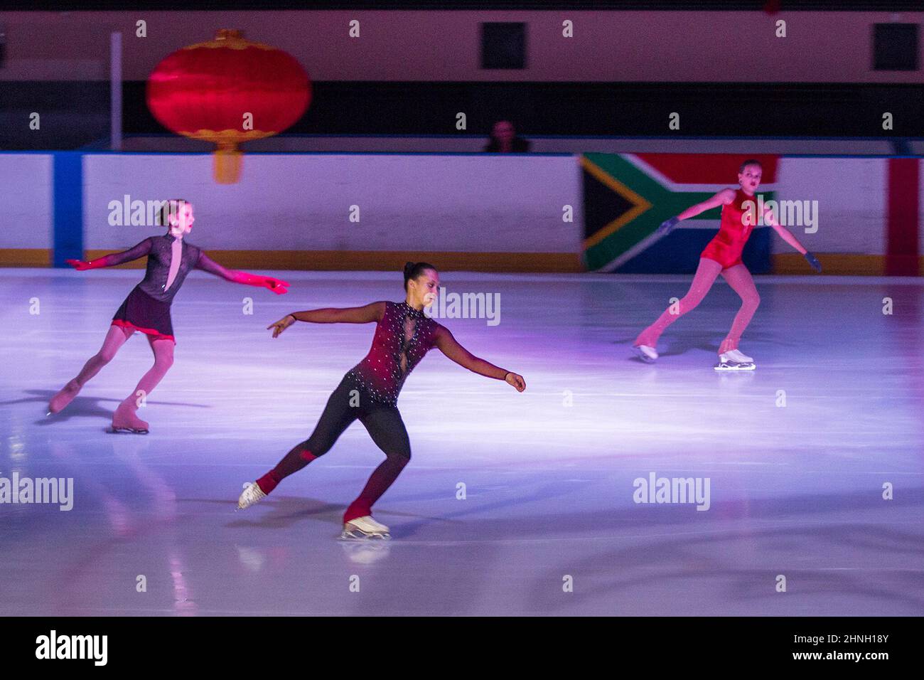 Cape Town, South Africa. 15th Feb, 2022. South African figure skater