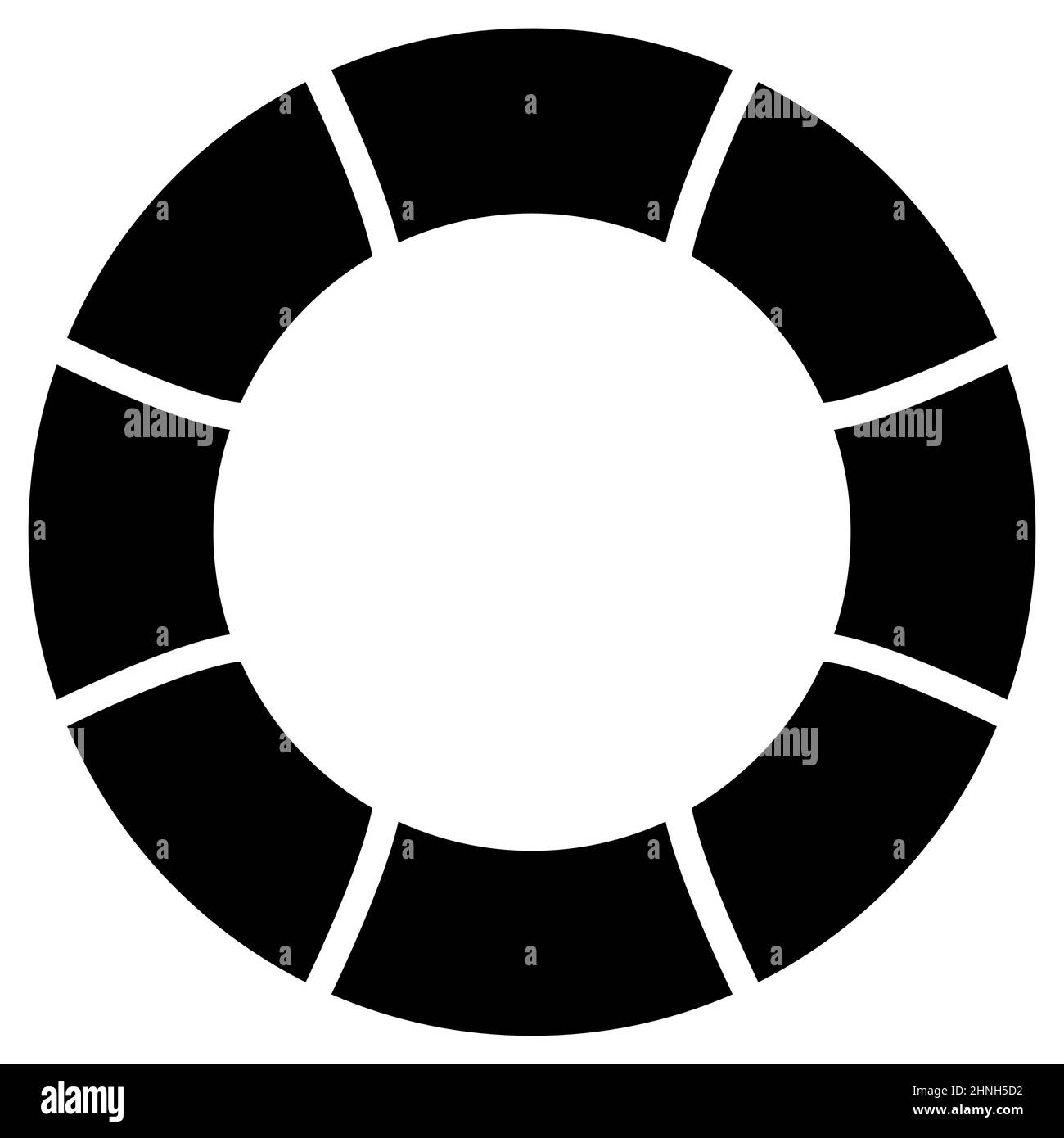 Circular, circle pie chart, pie graph infographic, presentation element