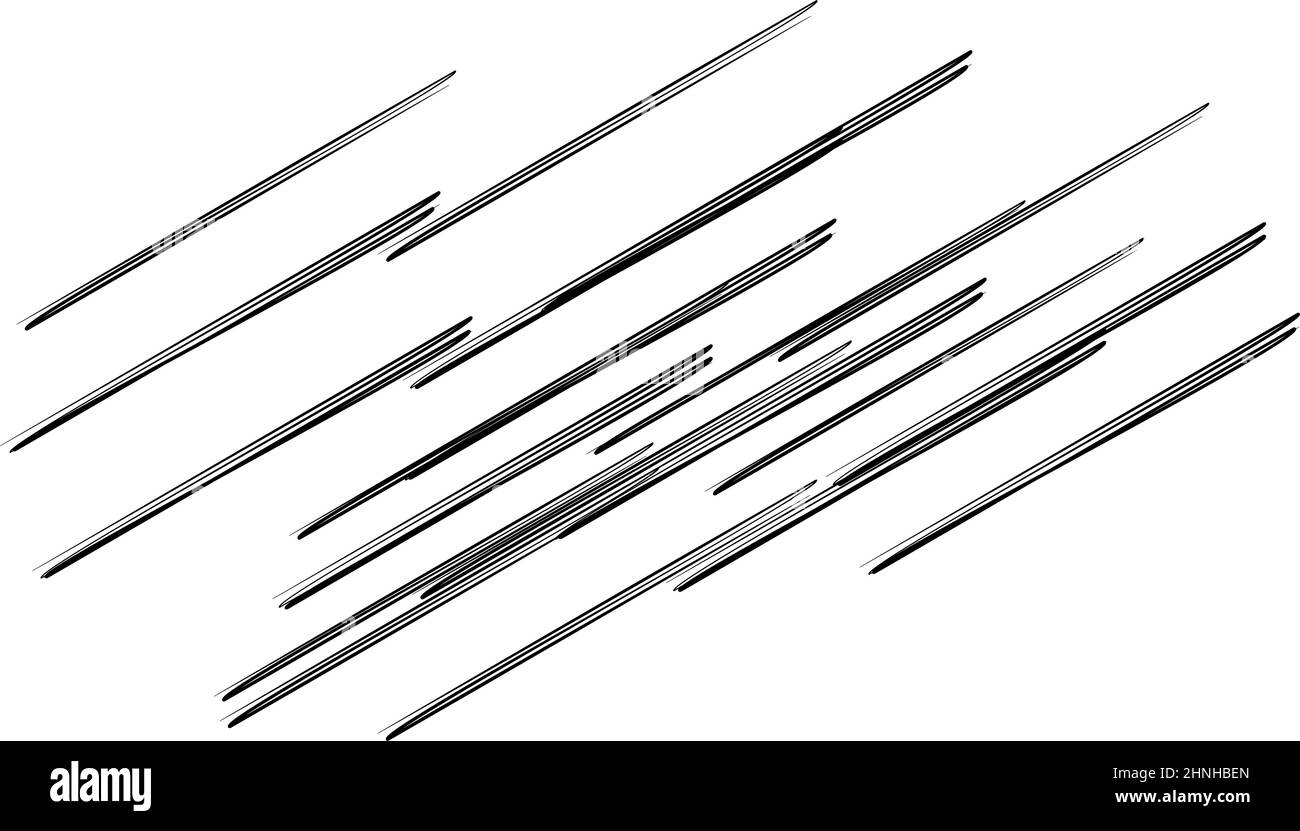 Dynamic scribble, sketchy lines, stripes - stock vector illustration ...