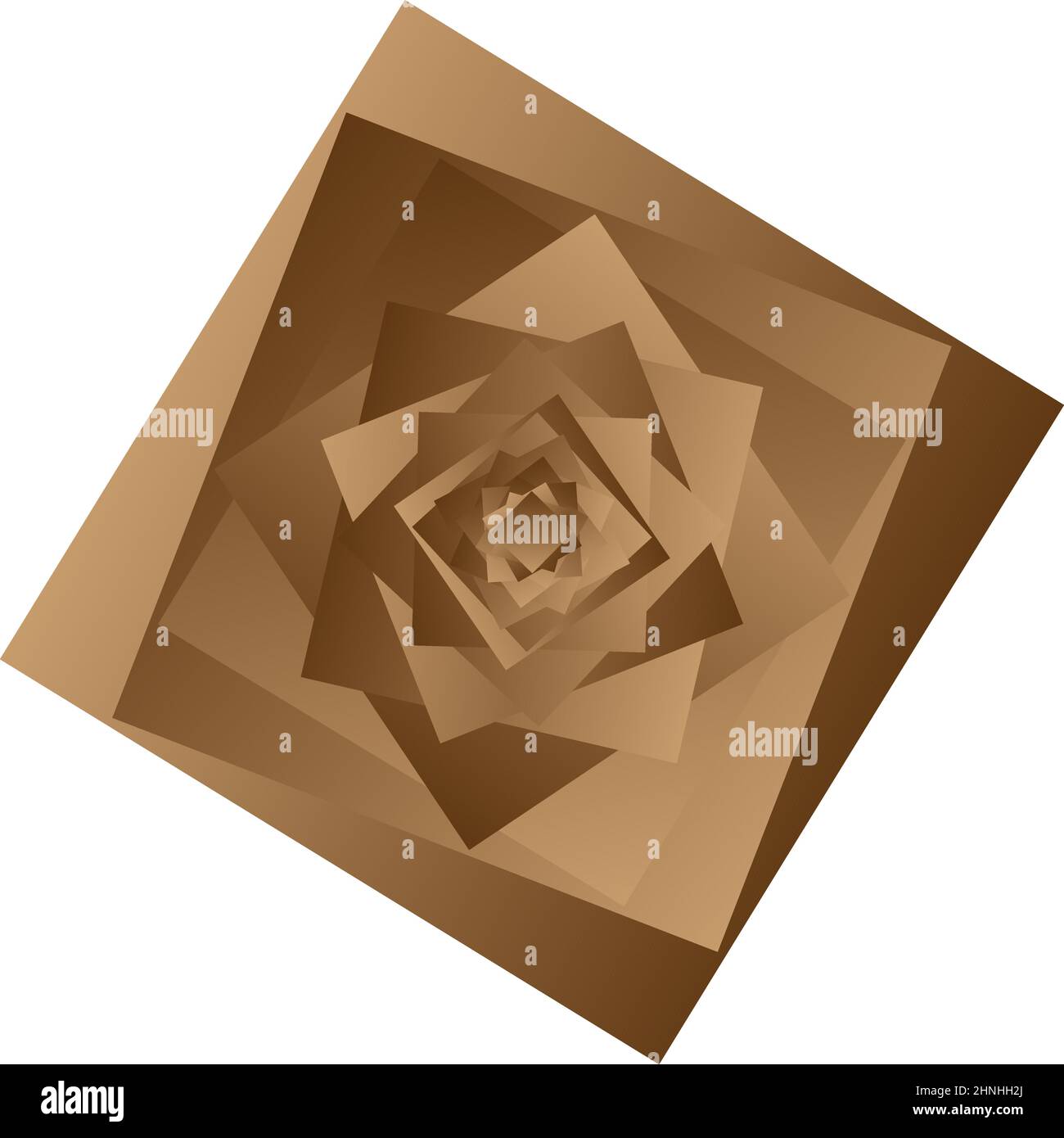 Square Design Shape Geometric square design shape with random shaded, gradient fill - stock ...