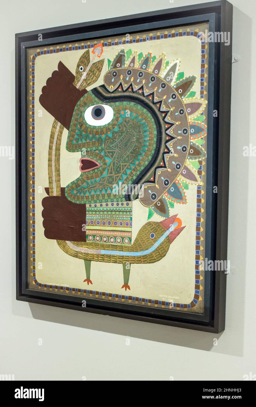 Musée Cantini Marseille : Victor BRAUNER (1903-1966) Stock Photo