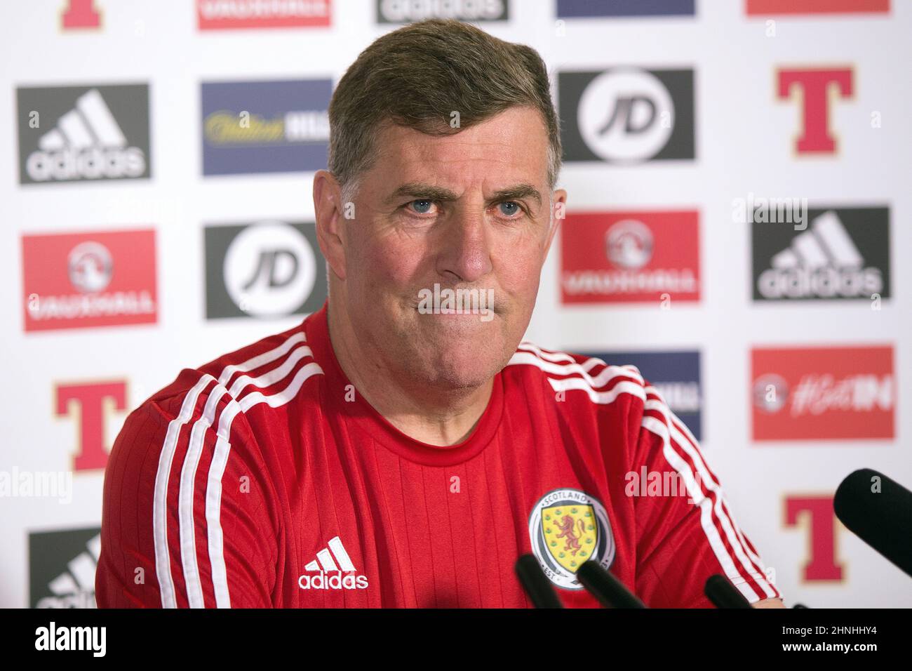 File photo dated 07-06-2017 of Scotland assistant manager Mark McGhee. Dundee have appointed Mark McGhee as their new manager on a deal until the end of the season. Issue date: Thursday February 17, 2022. Stock Photo