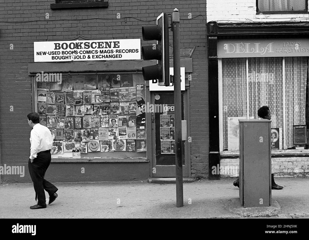 Nottingham UK 1988 Stock Photo Alamy