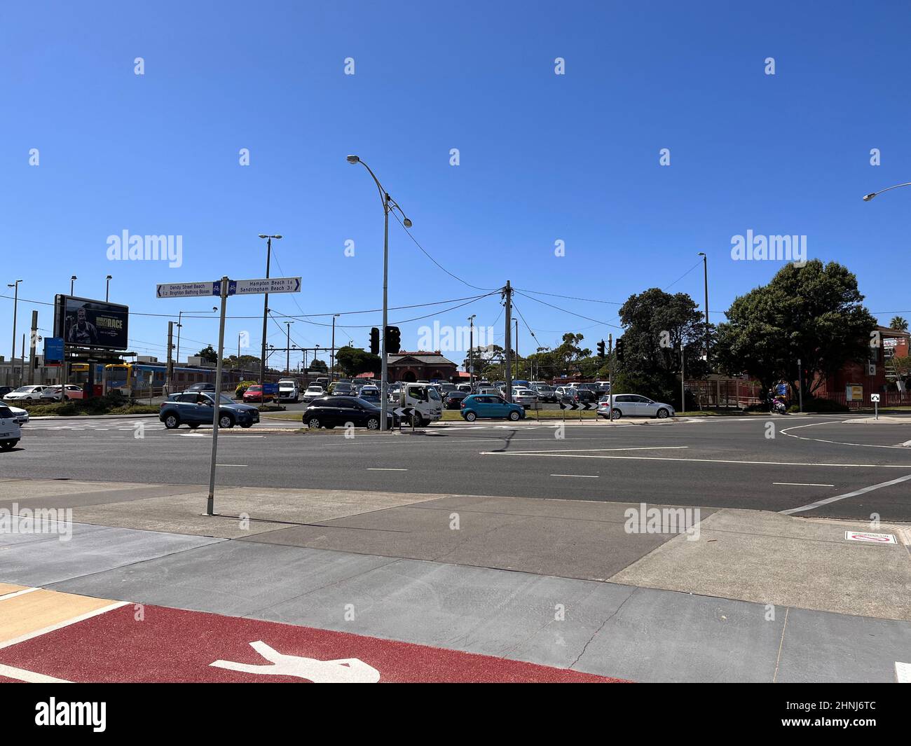 Brighton Beach the most affluent rich area of Melbourne Melbourne, Hauptstadt des Bundesstaats