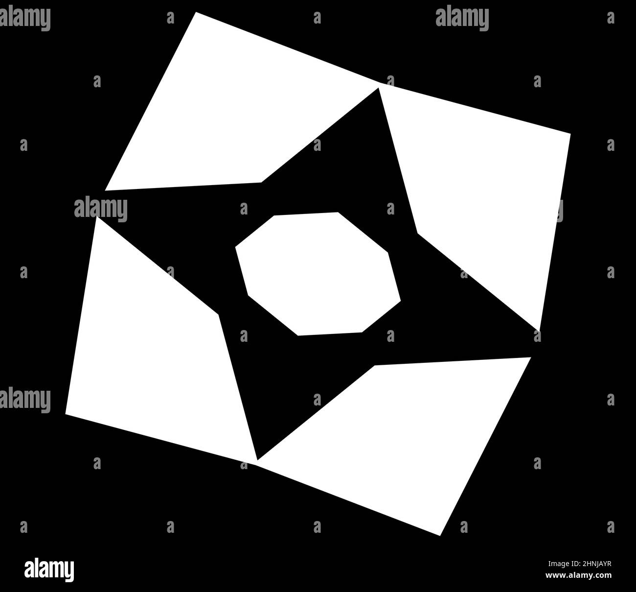 Simple Abstract Geometric Form(s), Shape(s). Random, Angular Vetor 