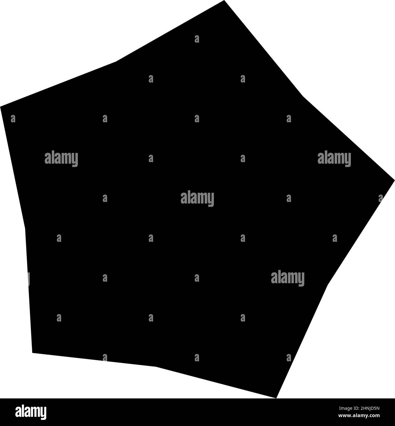 Simple abstract geometric form(s), shape(s). Random, angular vetor ...