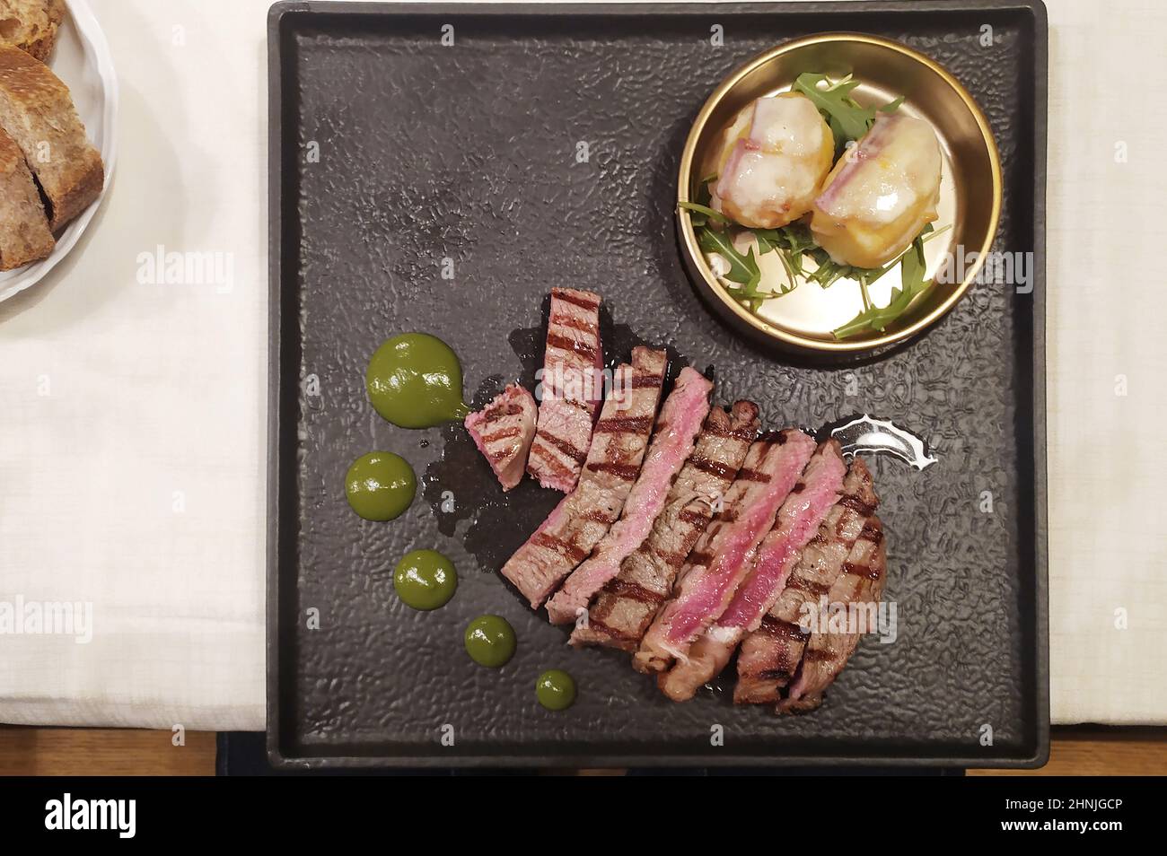 Food, Second dish, Sliced Beef Stock Photo