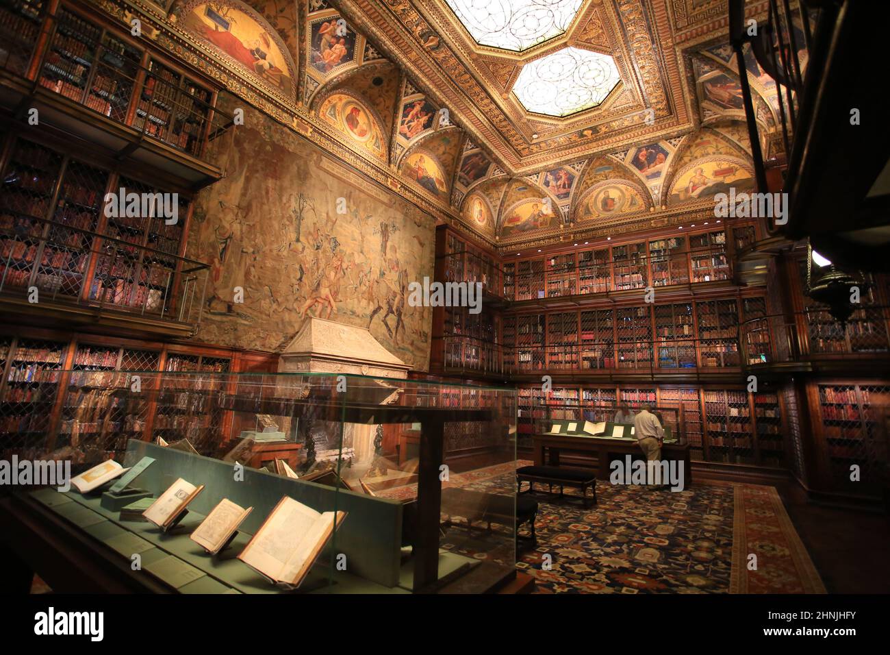 Morgan Library Rpbw Reading Room New york -May 2 2019,: the reading room of jp morgan, in morgan library ...