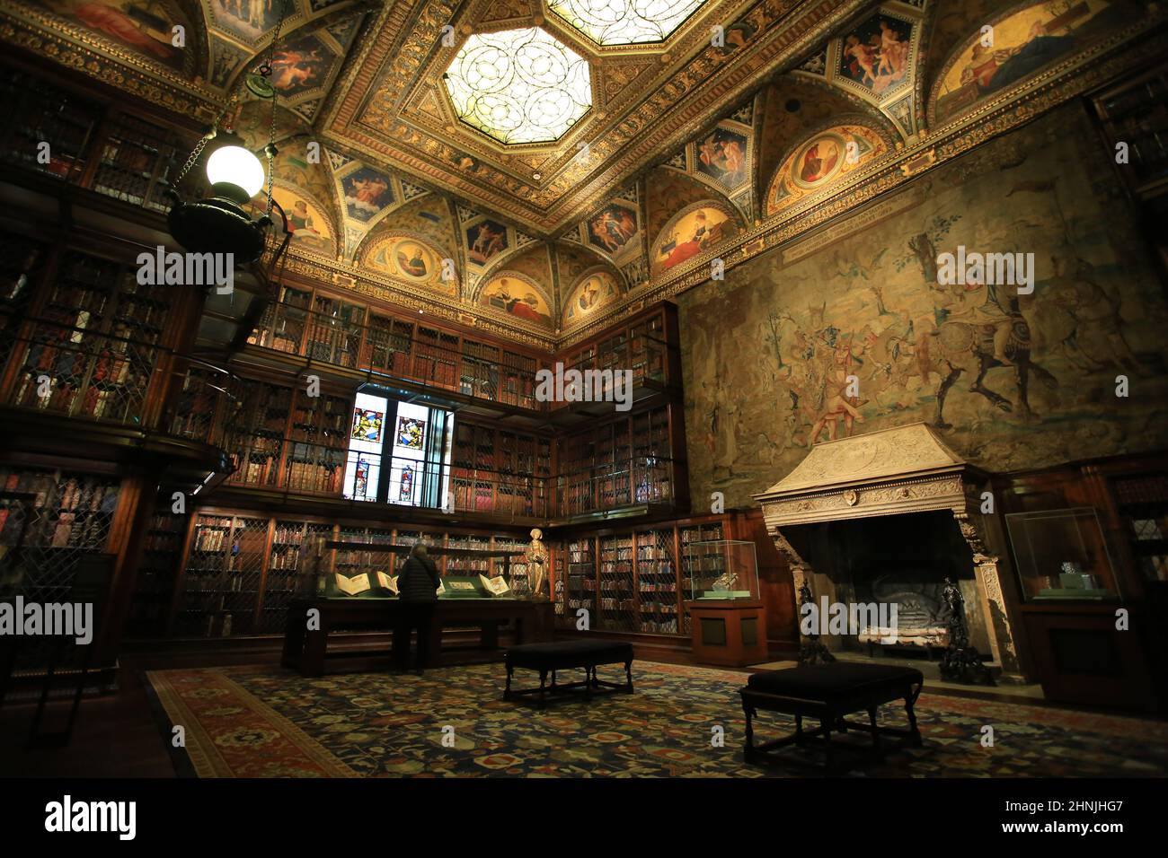 New york -May 2 2019,: the reading room of jp morgan, in morgan library ...