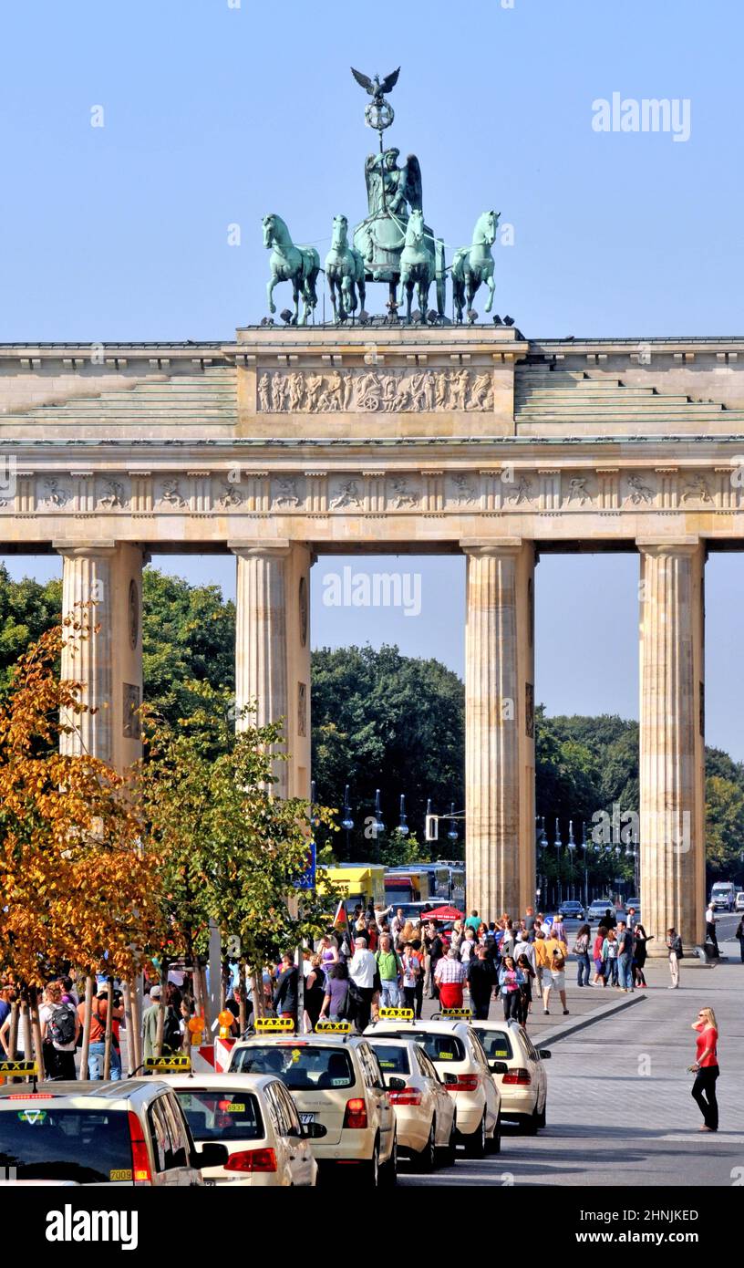 Brandenburg gate, Berlin, Germany Stock Photo