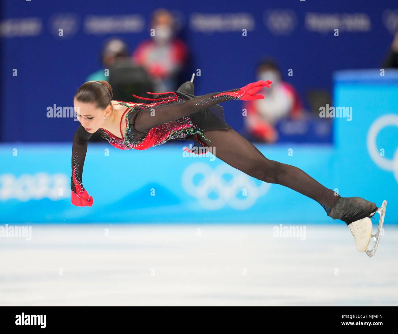 Beijing, China, 2022 Winter Olympics, February 17, 2022 Kamila Valieva