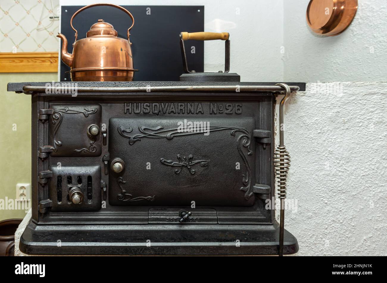 https://c8.alamy.com/comp/2HNJN1K/antique-kitchen-and-household-utensils-some-made-of-copper-were-placed-for-decoration-on-a-traditional-kitchen-cooker-with-wood-or-coal-firing-2HNJN1K.jpg