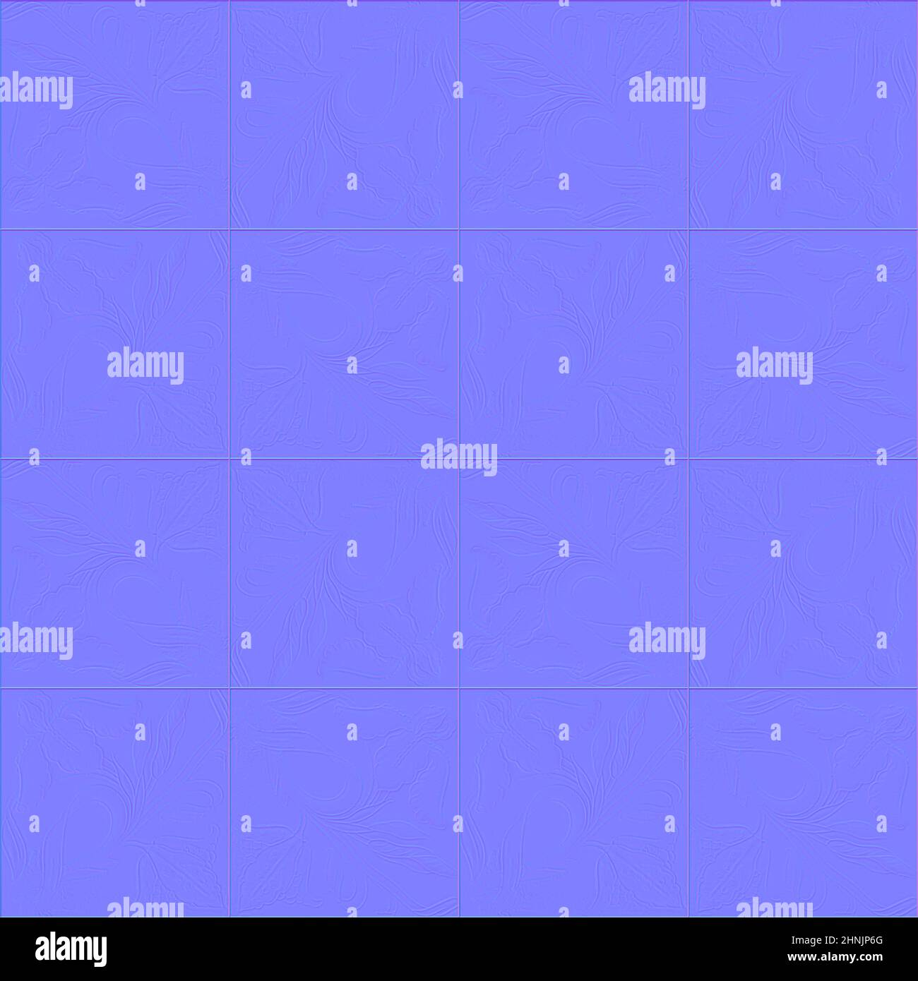 Normal map patterned tiles, high quality, natural background Stock Photo
