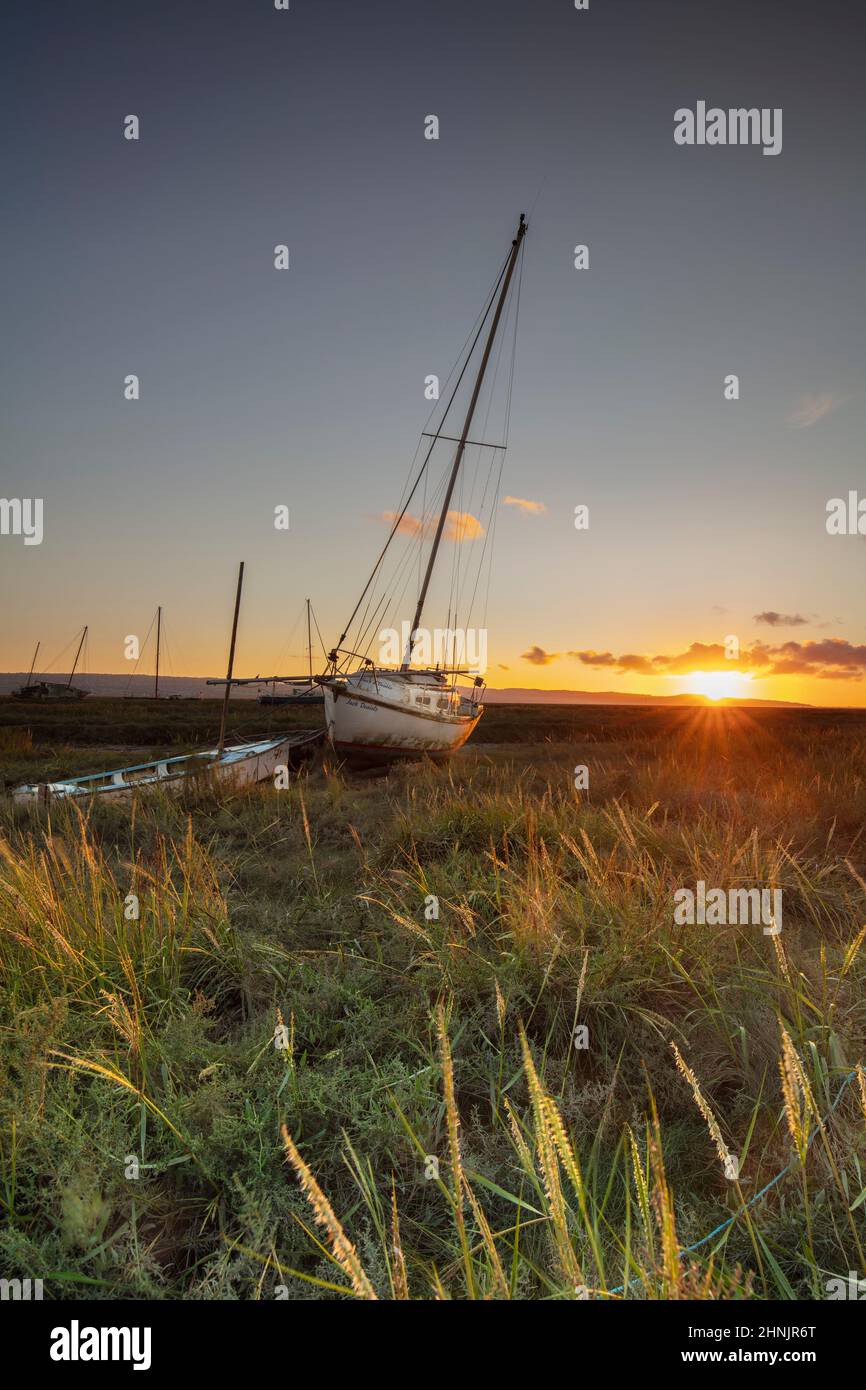 Heswell wrecks, Wirrel - Stock Image