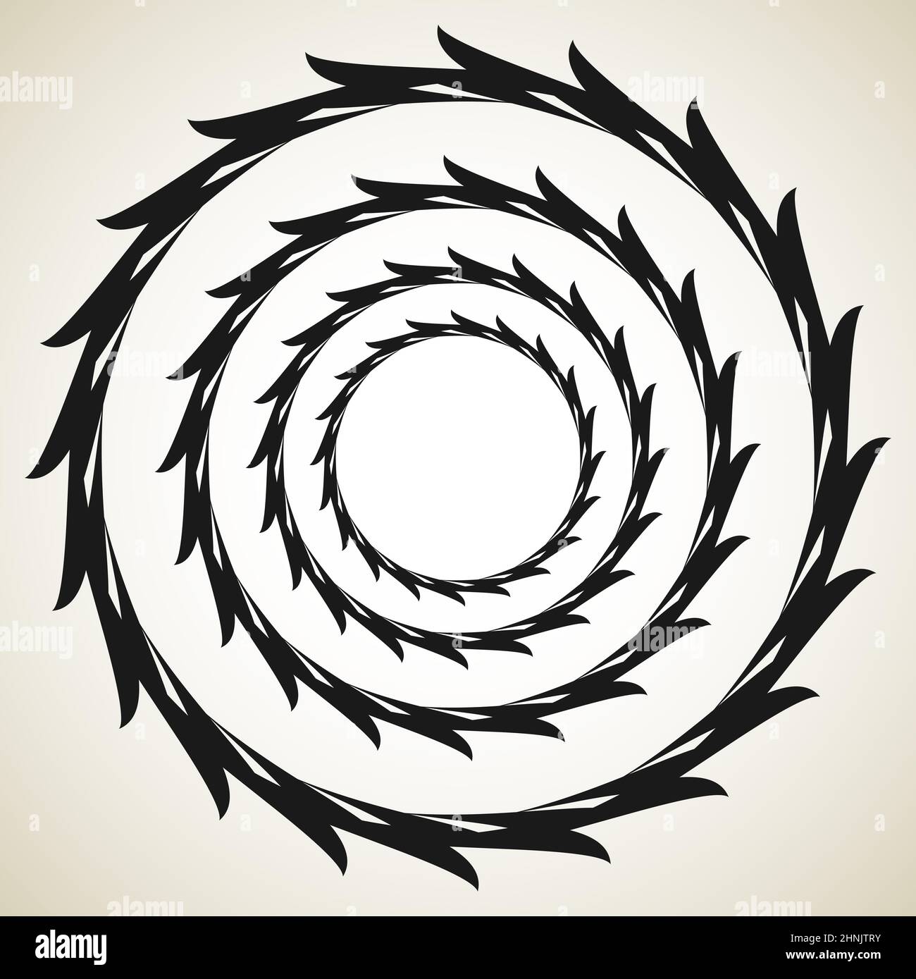 Set of spirals gradient line art, Design elements, line abstract