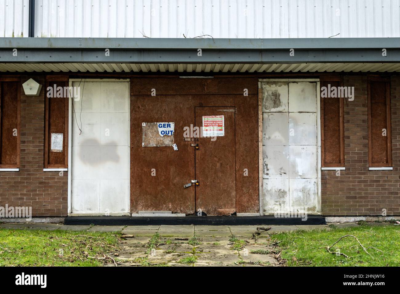 The former Cob Wall Working Men's Club. Whalley Old Road, Blackburn