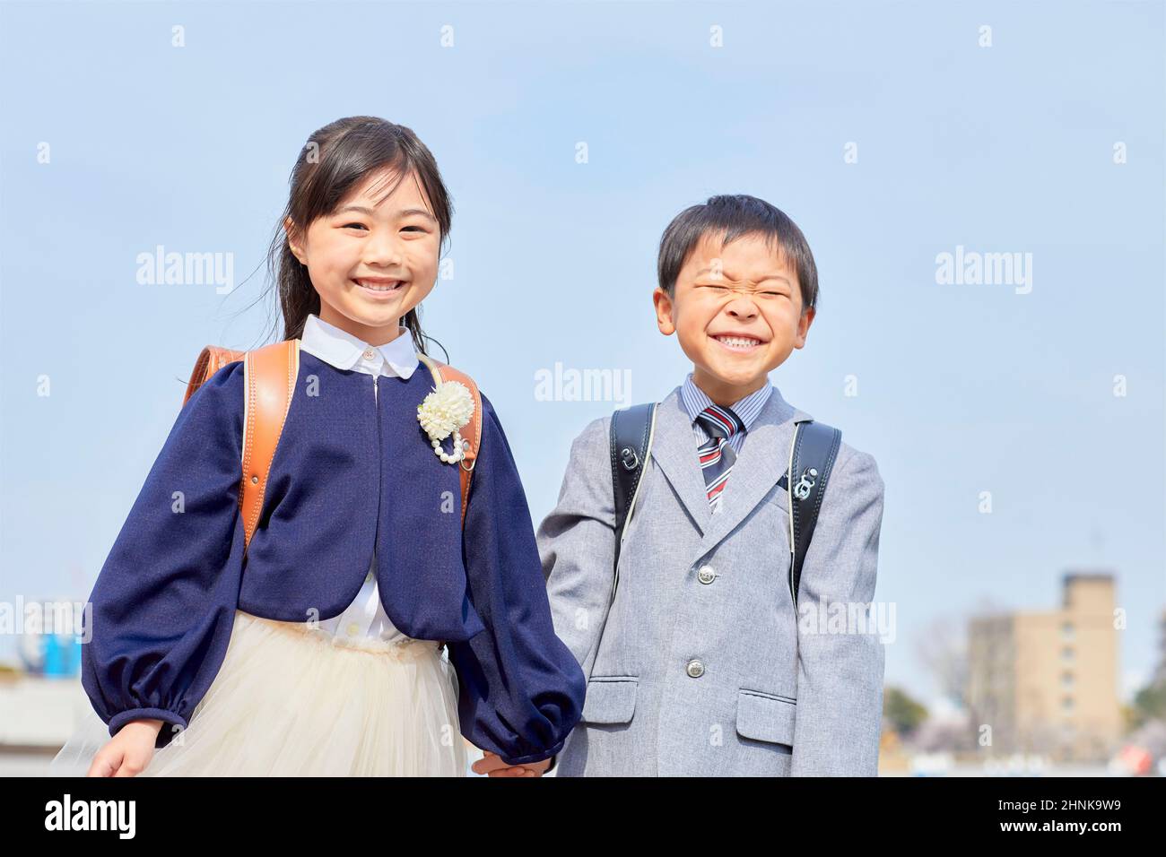 japanese-elementary-school-students-stock-photo-alamy