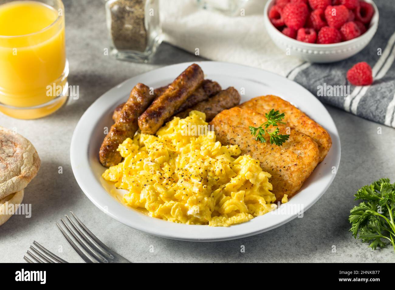 Healthy breakfast fried egg hi-res stock photography and images - Alamy