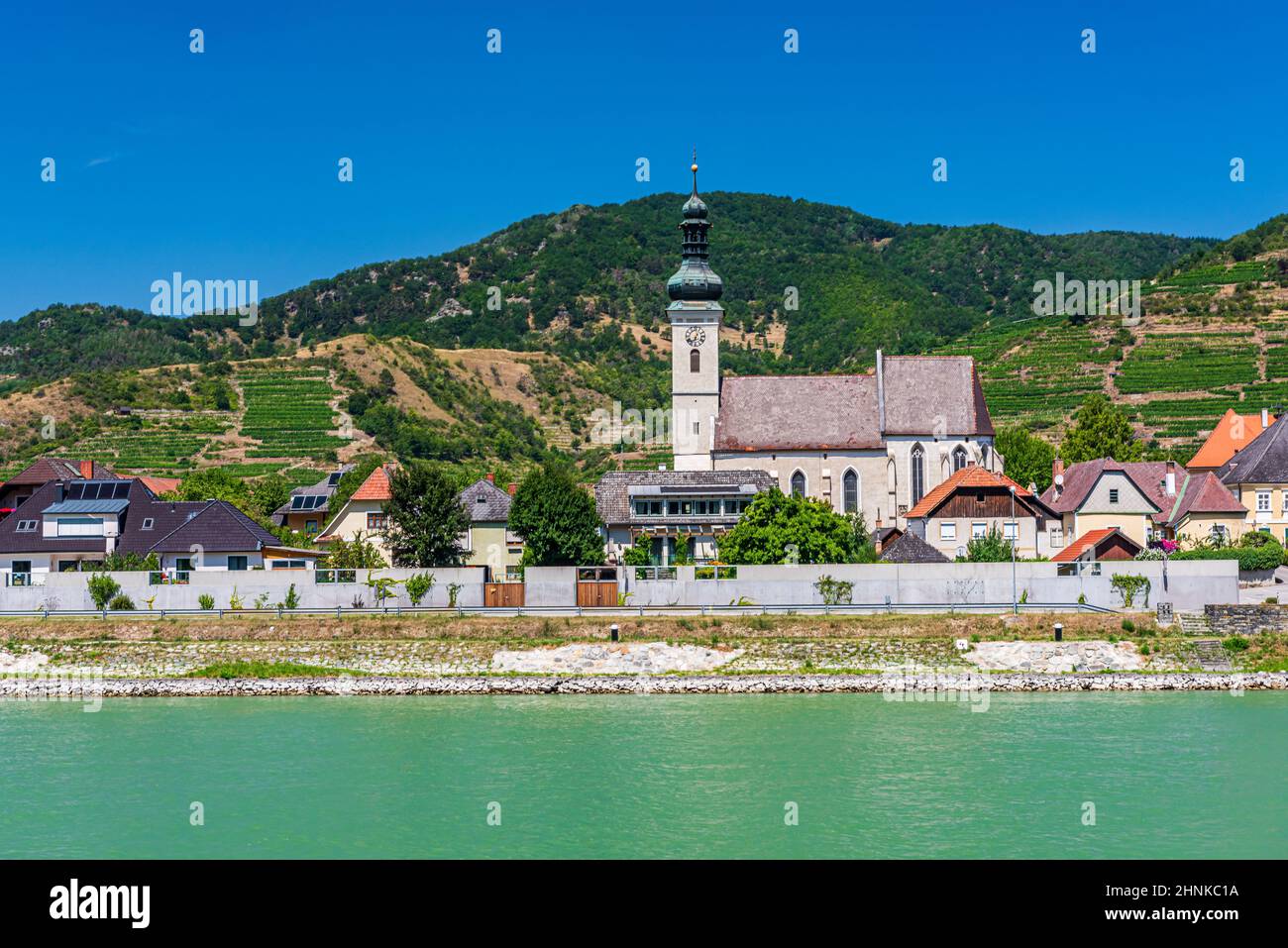Village of Krems Stock Photo Alamy