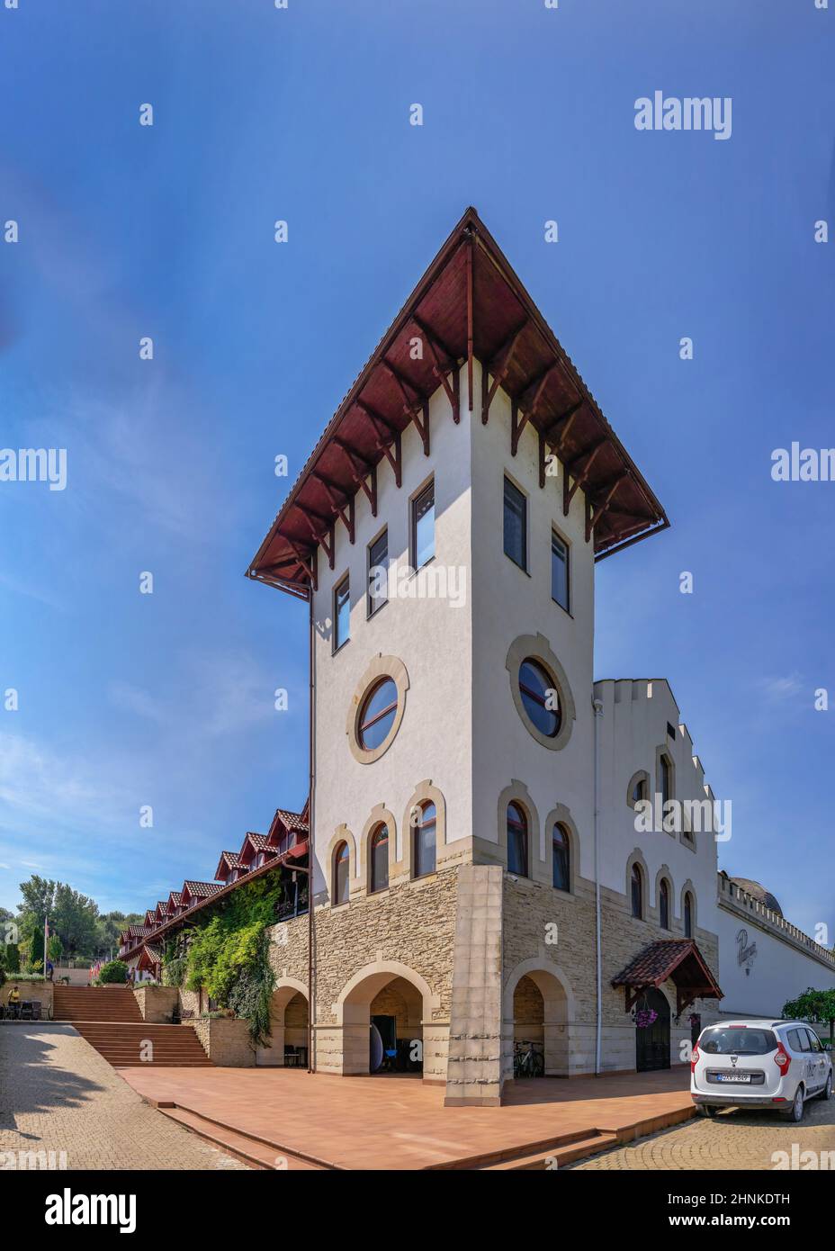 Chateau Purcari Winery in Purcari village, Moldova Stock Photo