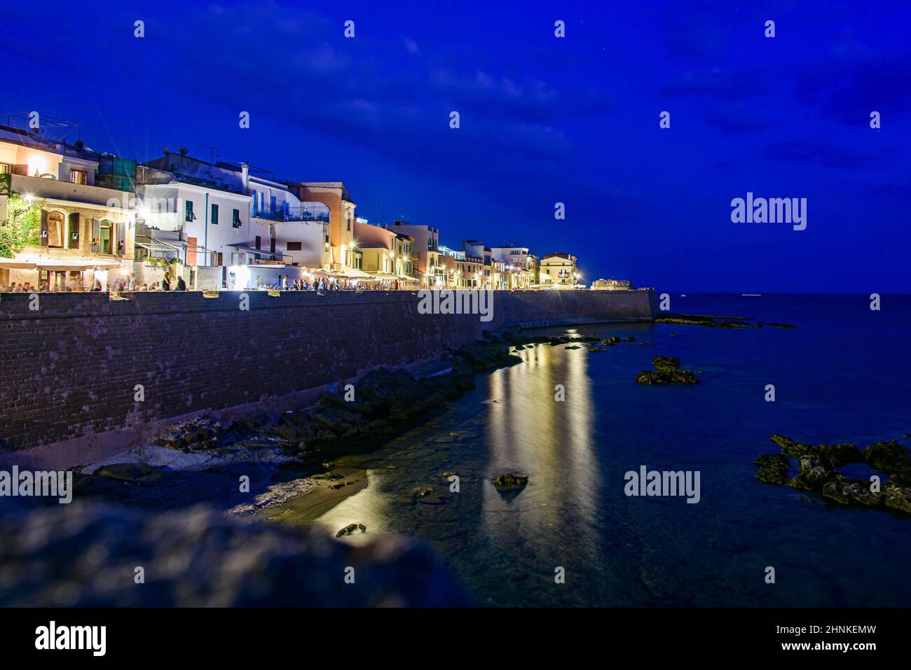 Old town of Alghero Stock Photo