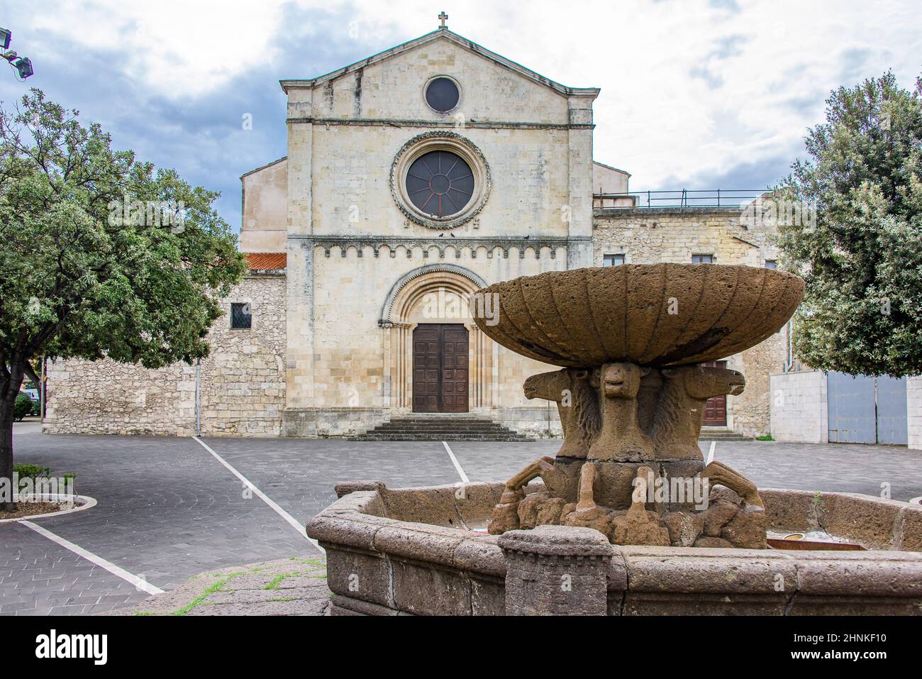 Santa Maria di Betlem in Sassari Stock Photo Alamy