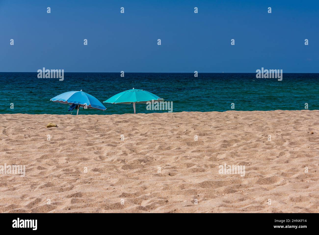 Sandy Beach in Sardinia Stock Photo Alamy