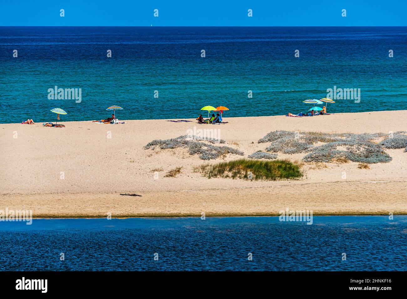 Sandy Beach in Sardinia Stock Photo Alamy