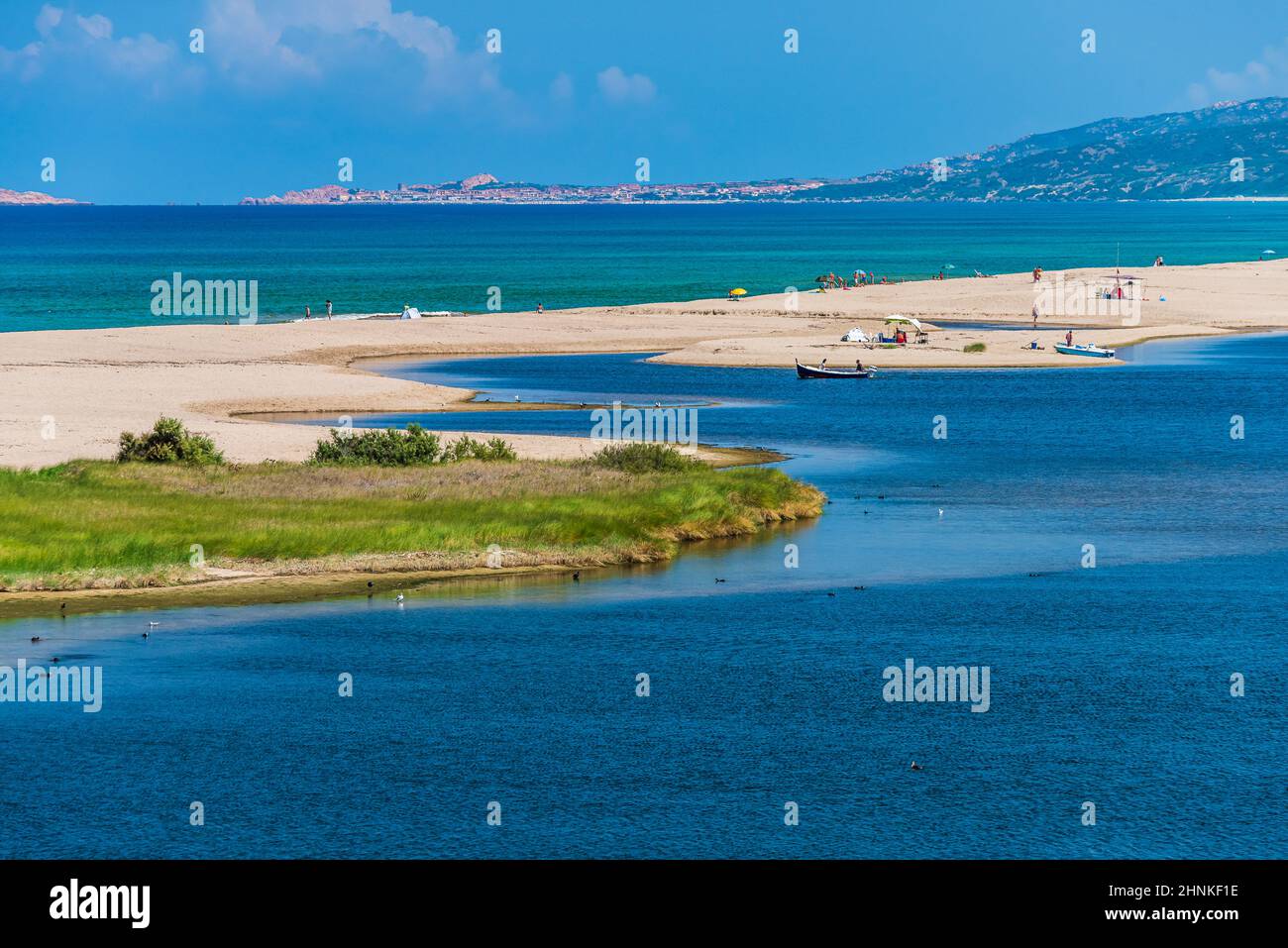 Sandy Beach in Sardinia Stock Photo Alamy