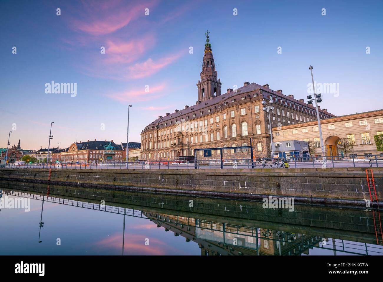 Cityscape of downtown Copenhagen city skyline in Denmark Stock Photo Alamy