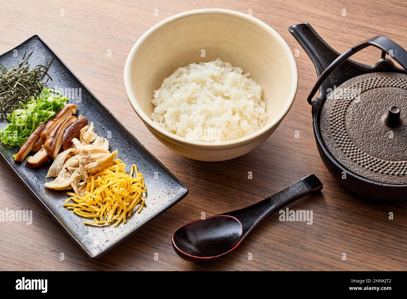 Local Dish Chicken Rice Stock Photo - Alamy