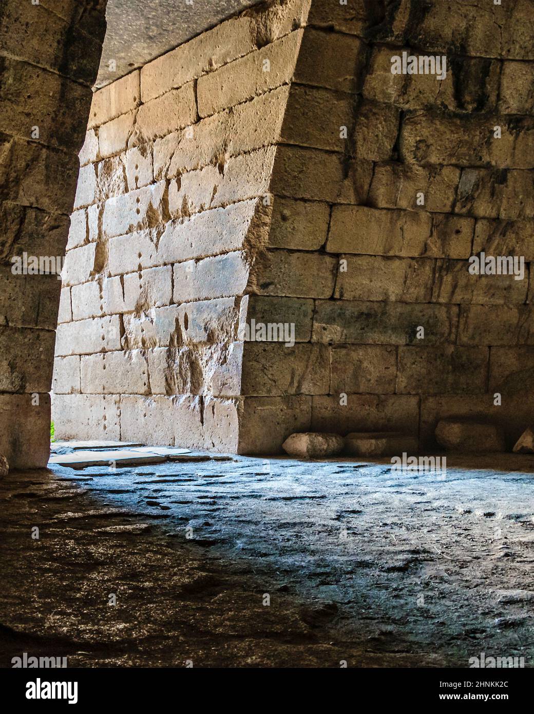 Agamemnon Tomb, Micenae, Greece Stock Photo - Alamy