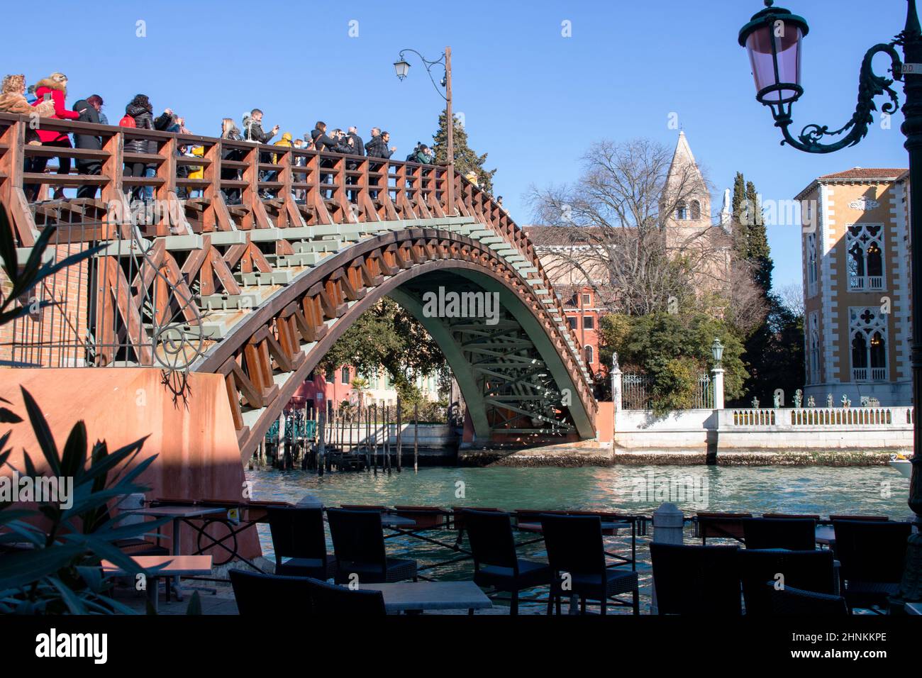 Venice Lock Bridge, Italy, Europe Stock Photo Alamy