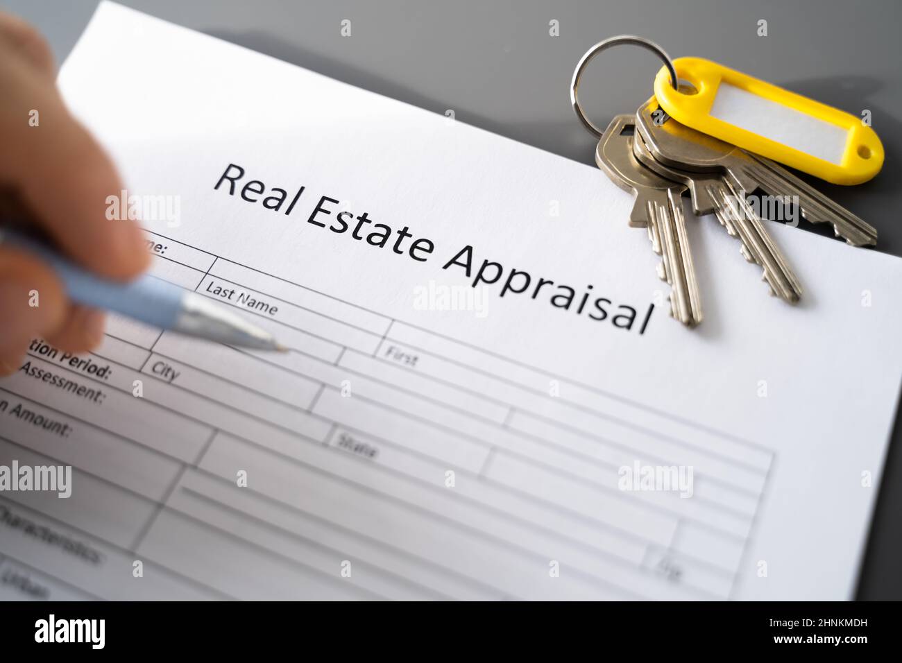 Rental Property Agreement Management. Rent House And Appraisal Stock