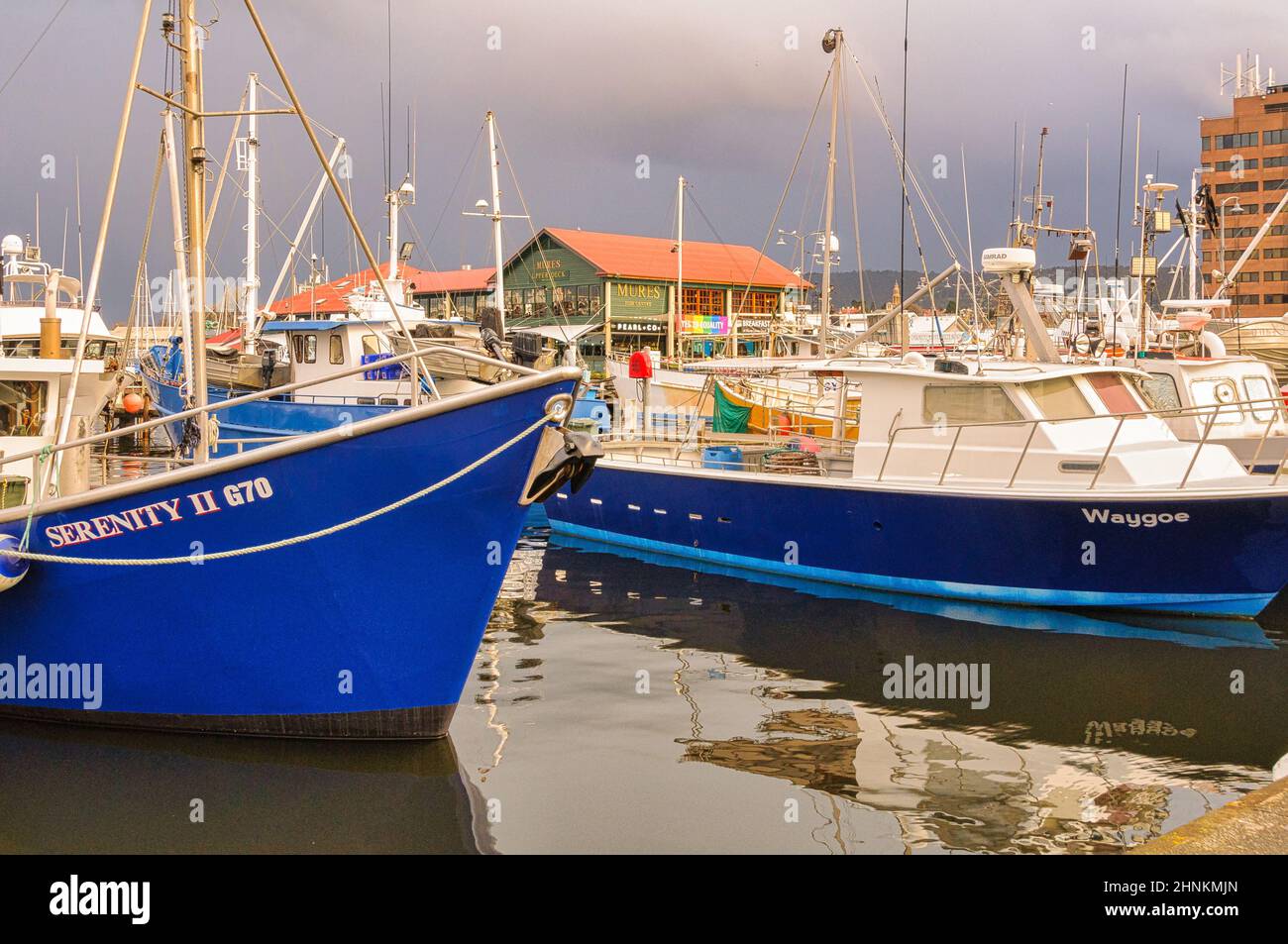 Hobart fishing boats tasmania hires stock photography and images Alamy