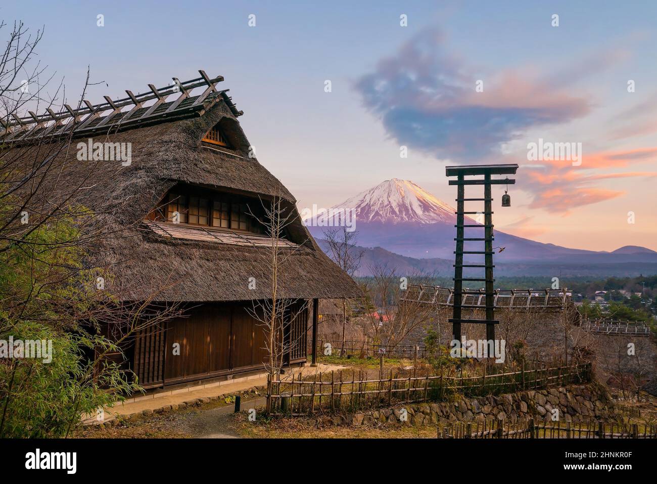 Japanese Style Old Housearchitecturelandscape Old Japanese Stock Photo  1459505411