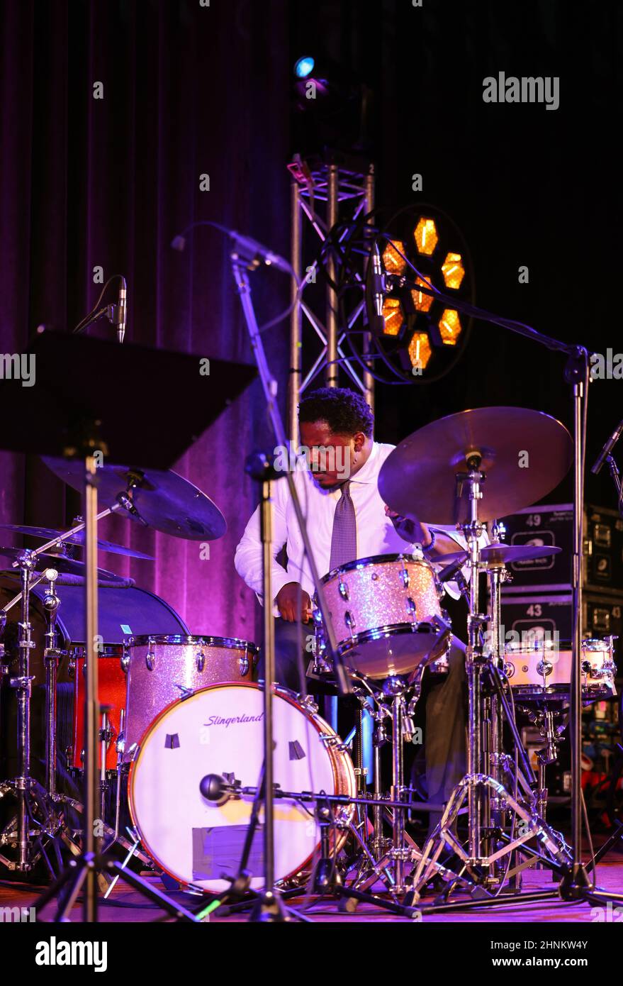 Branford Marsalis Quartet live at 26rd edition of the Summer Jazz Festival in Krakow Stock Photo