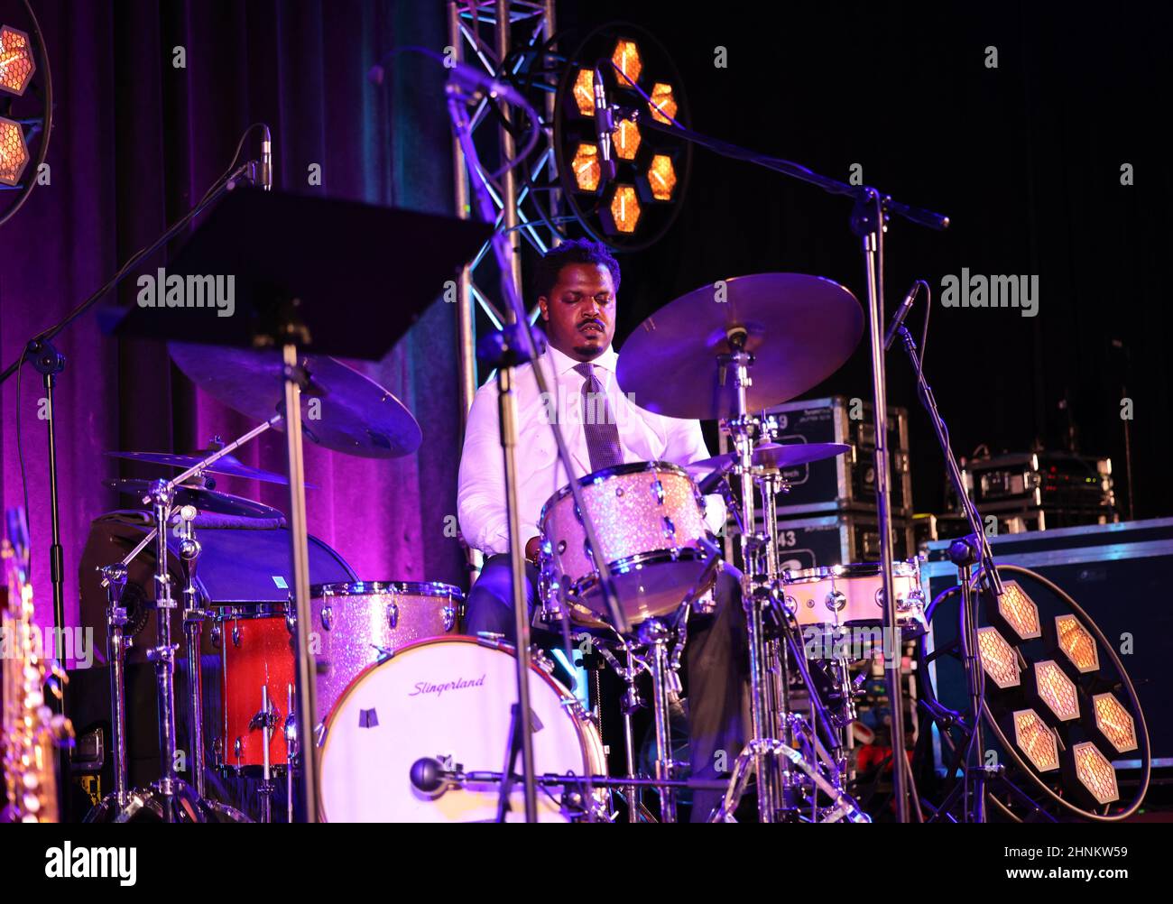 Branford Marsalis Quartet live at 26rd edition of the Summer Jazz Festival in Krakow Stock Photo