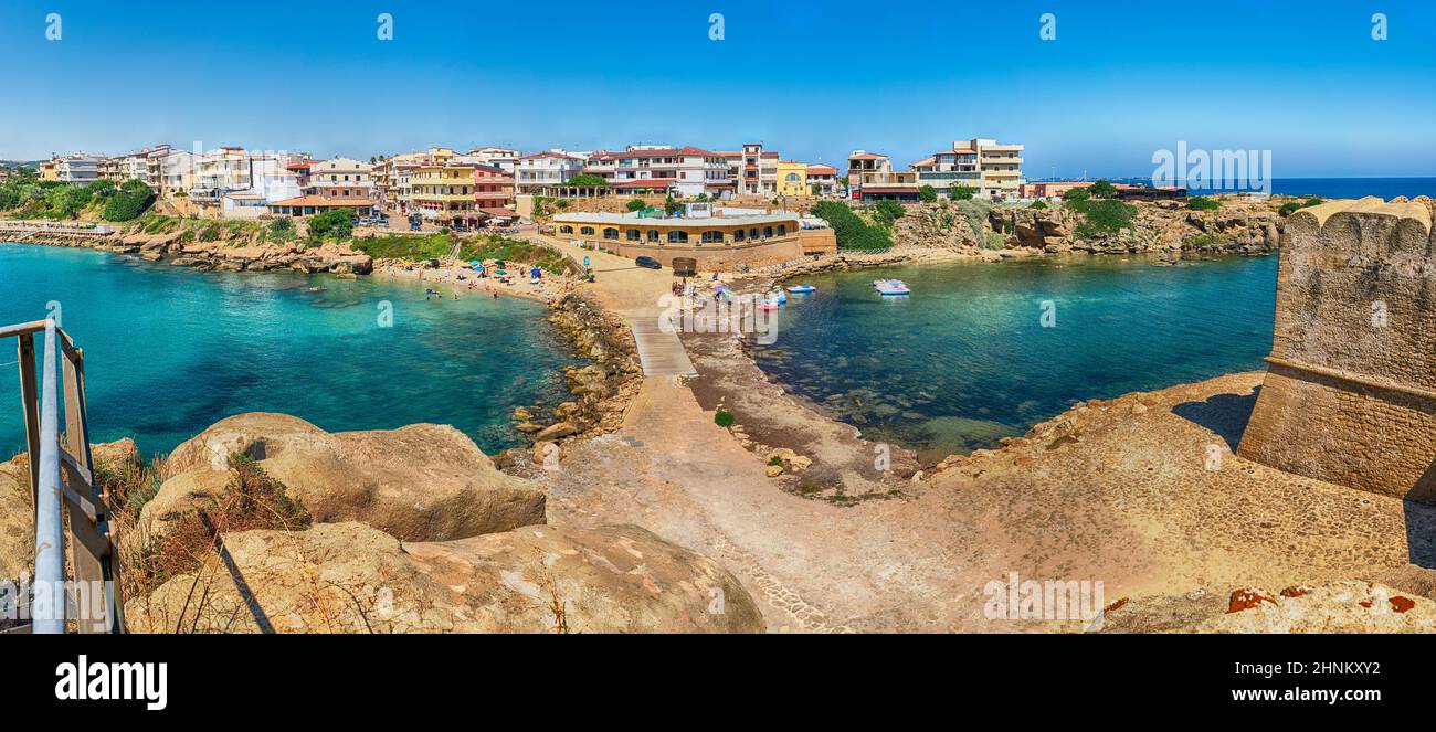 View over the town of Isola di Capo Rizzuto, Italy Stock Photo Alamy View over the town of Isola di Capo Rizzuto, Italy Stock Photo Alamy