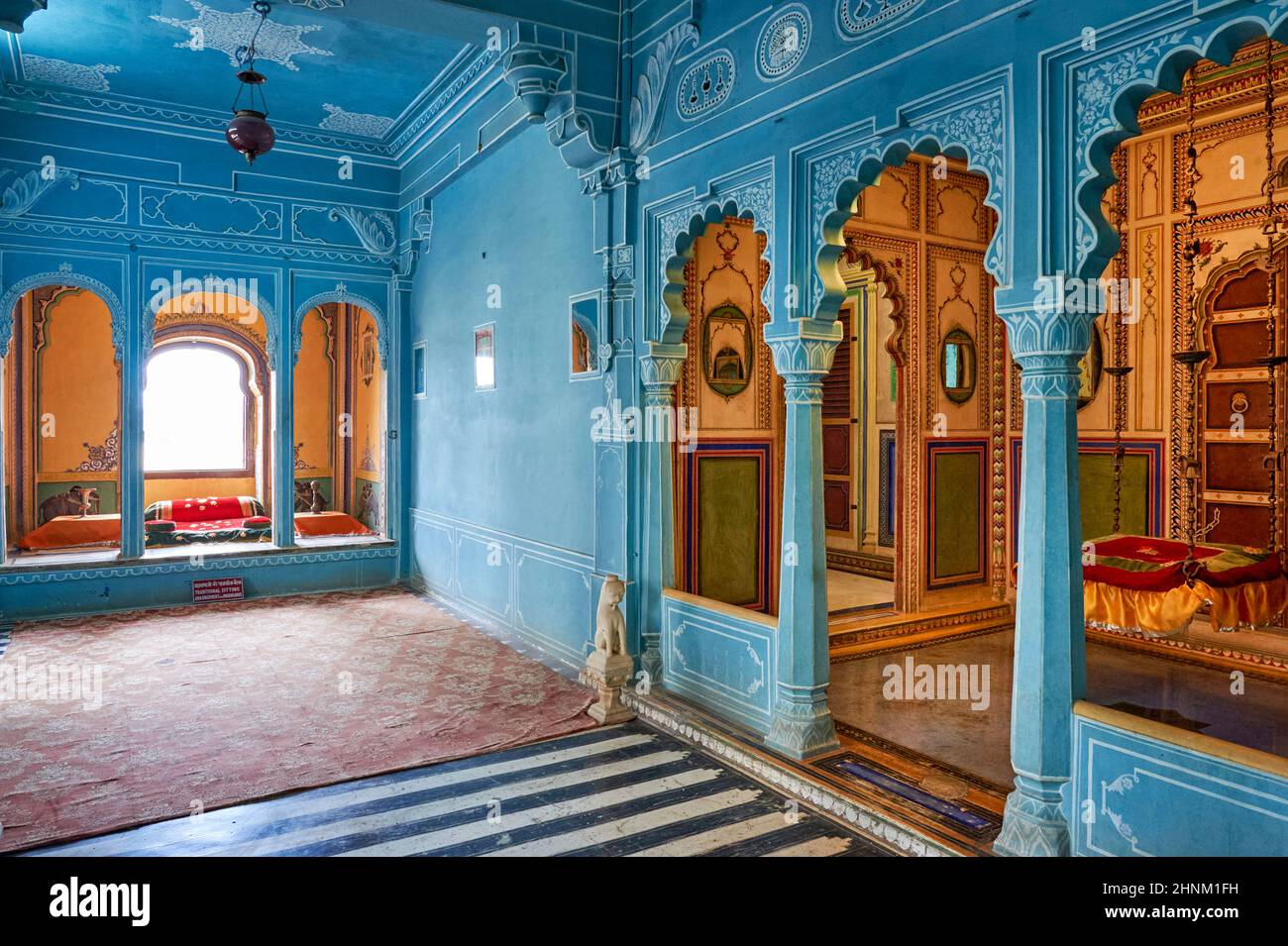 India Rajasthan Udaipur. City Palace Stock Photo