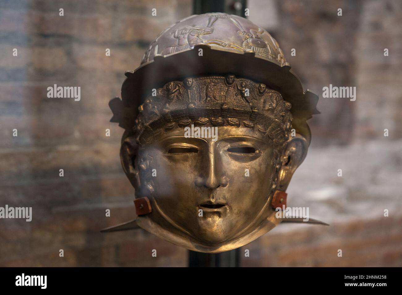 Decanus Helmet Rome Roman cavalry helmet hi-res stock photography and images - Alamy